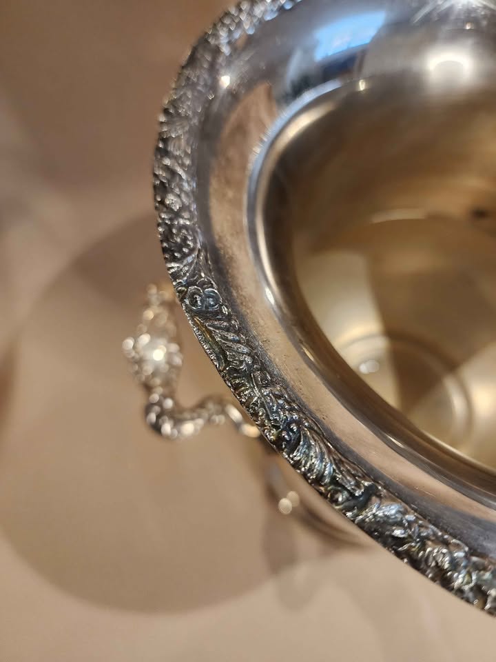 Vintage Silver-plated Champagne Chiller and Wine Cooler