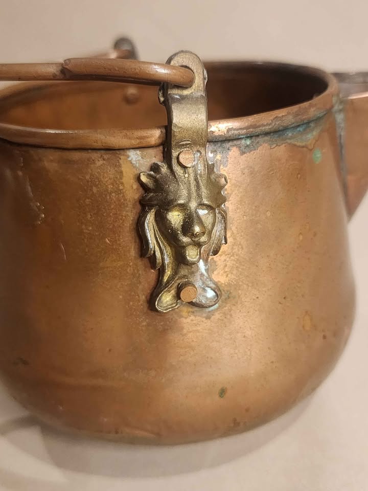 Vintage Copper Water Kettle